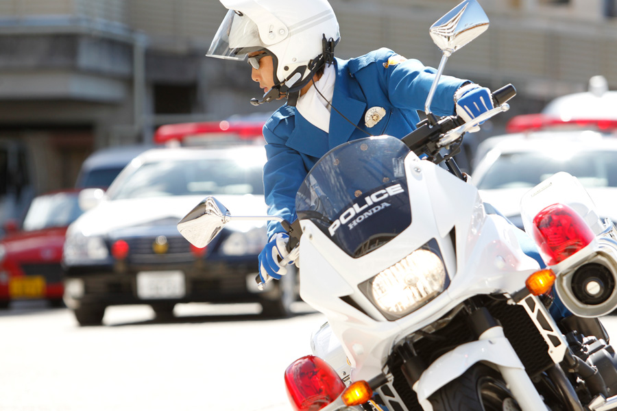 愛知県警察白バイ隊員