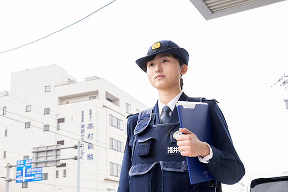 福井県警察 性別を問わず、みんなが活躍できる